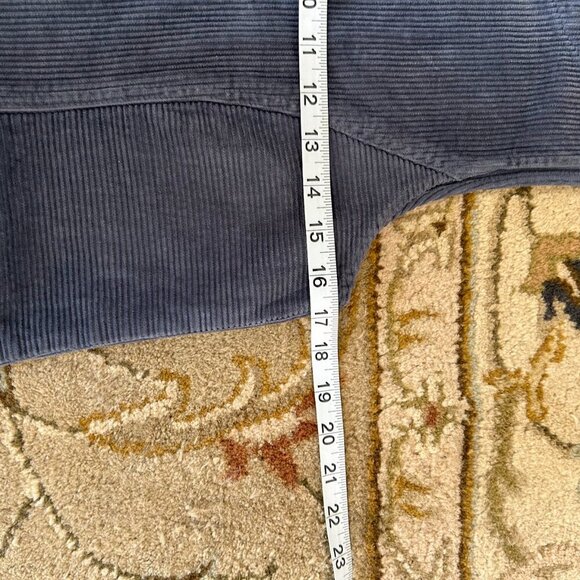 Marine Layer Florence Blue Corduroy Shift Dress Heavyweight Pockets Rear Zip- Sm - Picture 8 of 8